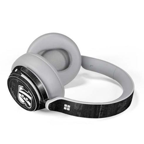 NFL Cincinnati Bengals Black & White Surface Headphones Skin